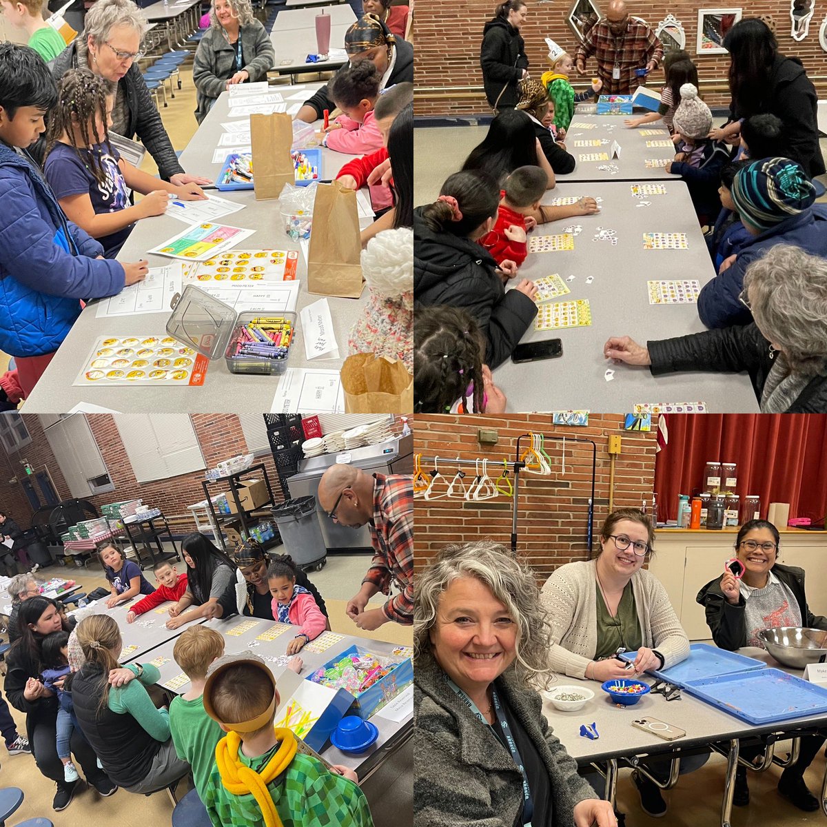 Shoutout to our incredible counselors, Mrs.Sample and Ms. Reinikka for leading our family social-emotional event! From exploring MoodMeter to crafting fidgets and playing Emotion Bingo, our families had a blast! 🌟 <a href="/EPS_Region1/">Cathy Woods</a> <a href="/EverettSchools/">Everett Public Schools.WA</a>