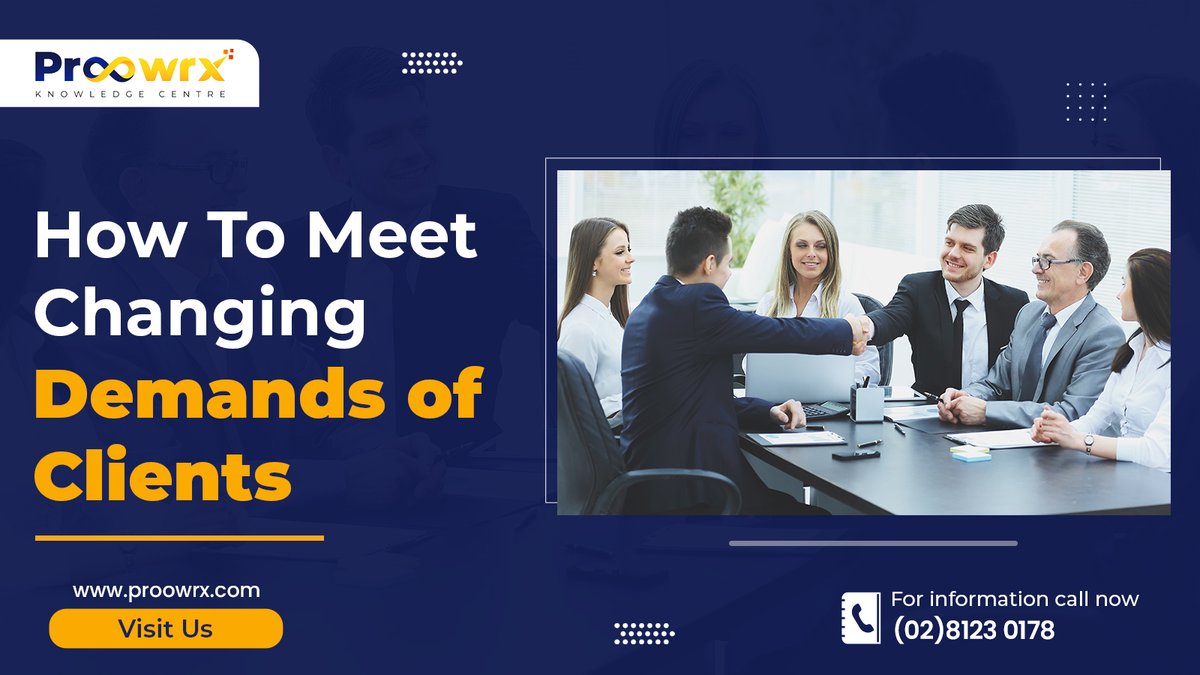 proowrx's tweet image. Read this article to learn "How To Meet Changing Demands Of Clients"
Article URL - bit.ly/3wE8iXp
--
To know more Visit proowrx.com or Call (02) 81230178 (Sydney).
#ProowrxMortgage #EfficientLoans #SecureFinancing #MortgageExperts #DataSecurity