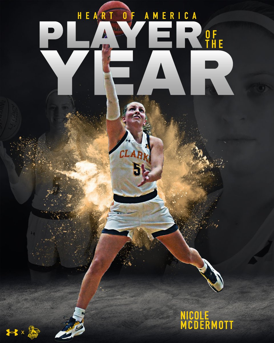 Best Player in the Heart! 🦁 

#ClarkePride #TogetherWeDefine

Player of the Year 📝 ⬇️ 

tinyurl.com/nrhd7de3