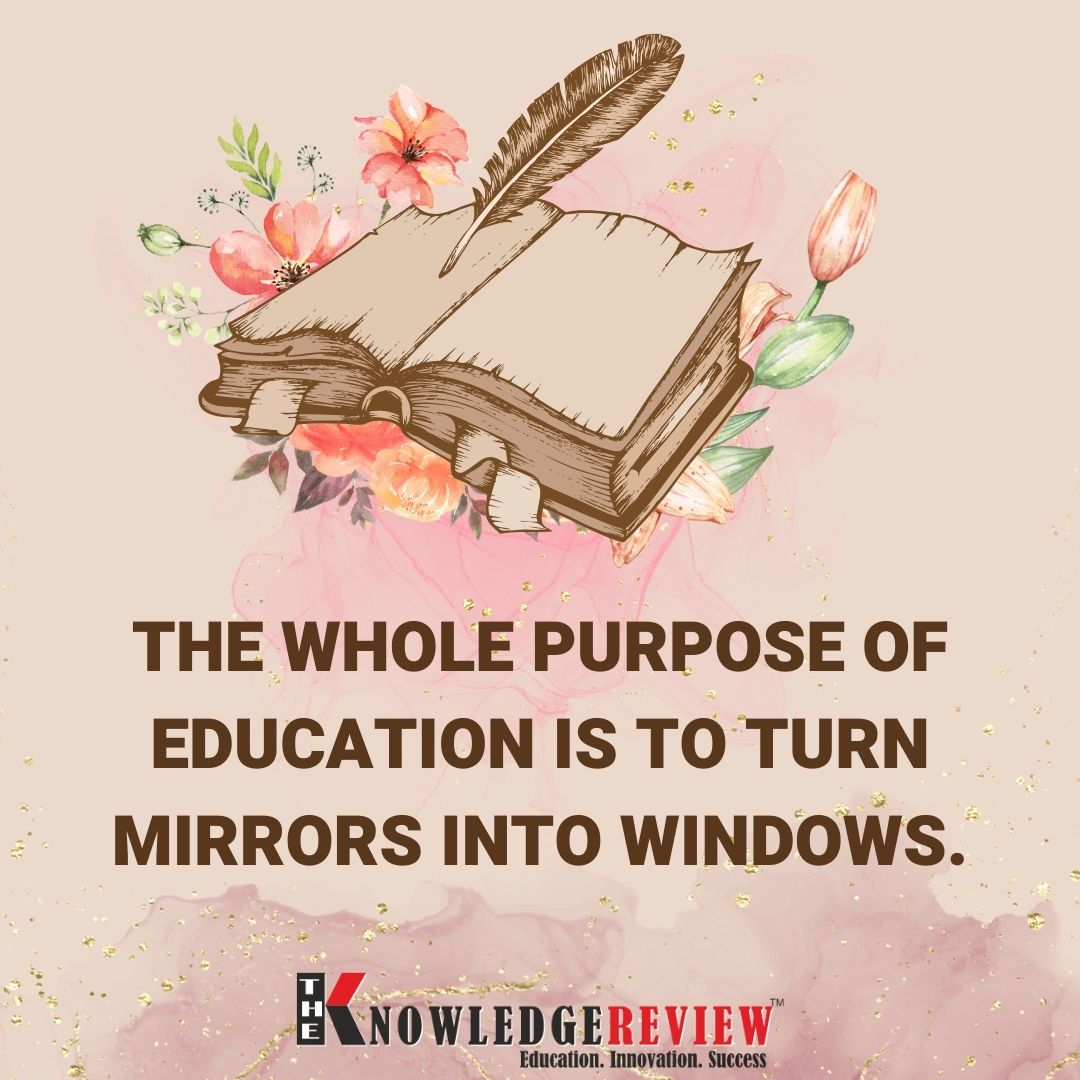 Opening new horizons through education! 📚🪟 'The whole purpose of education is to turn mirrors into windows.' Let's empower students to see beyond themselves and embrace the world with open minds and boundless possibilities.
.
.
.
.
.
#EducationForEmpowerment #WindowToTheWorld