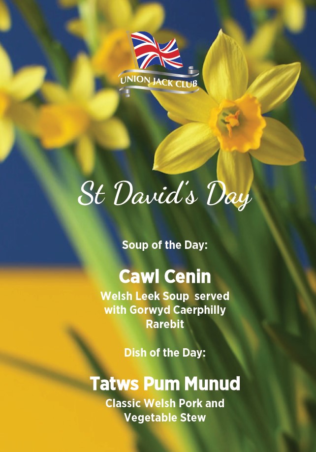 Happy St David's Day! We're celebrating with deliciously themed specials in the restaurant all day! Please do join us if you can.