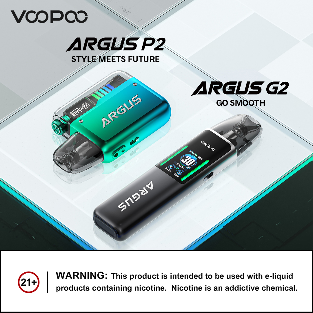 VOOPOO_OFFICIAL's tweet image. 🥳𝘼𝙍𝙂𝙐𝙎 𝙂𝟮 &amp;amp; 𝘼𝙍𝙂𝙐𝙎 𝙋𝟮 are released today❗ Get ready to revolutionize your vaping experience❗😍

#voopoo #voopooargus #voopooargusg2 #voopooargusp2 #argusp2 #argusg2 #newproduct #ProductLaunch #vapeCommunity