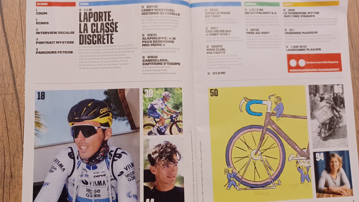 Le <a href="/velomagazine/">Vélo Magazine</a> à ne pas louper, le grand portrait de Mme Laurianne Plaçais <a href="/lo_placais/">Laurianne Plaçais</a> par Pierre Perillat. CC <a href="/carion_axel/">Axel Carion</a> <a href="/BikingMan_Ultra/">BikingMan_Ultra</a>