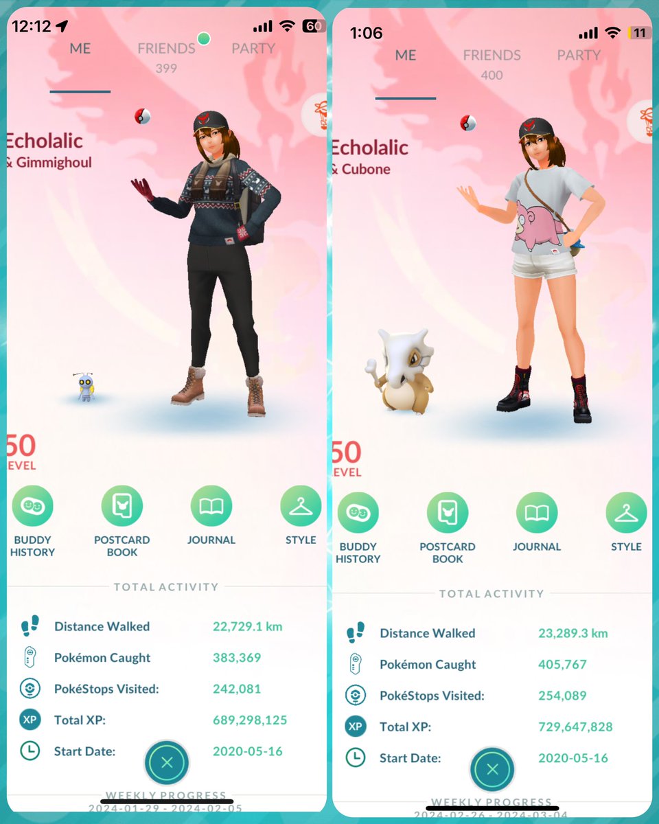 pokelalia's tweet image. #February2024 

Catches: 22,308
Xp: 40,350,333 

Outshined #january2024 in both categories. Let’s go March!! #PokemonGO