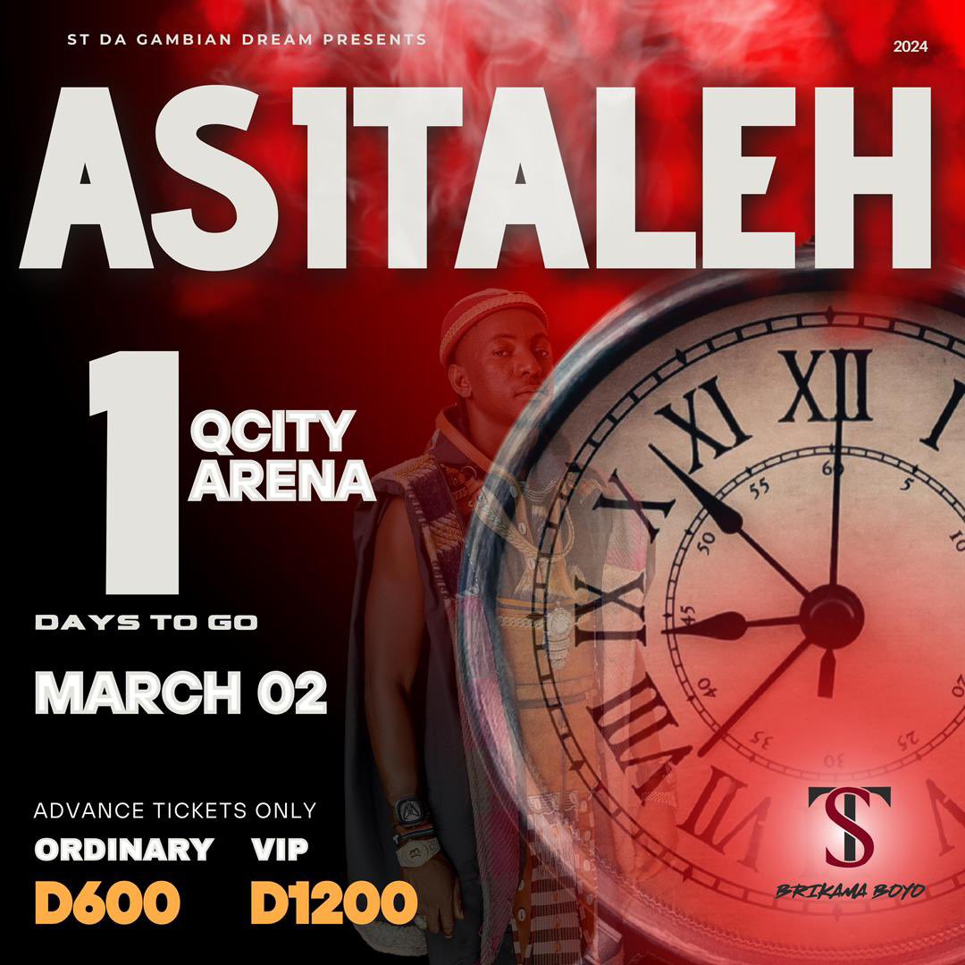 Asitaleh O’Clooooooooock! 🕰️🕰️🕰️🕰️

Get ready for the new song in a moment. 

Ntol Kanang Kuwol Leekaaaaay!