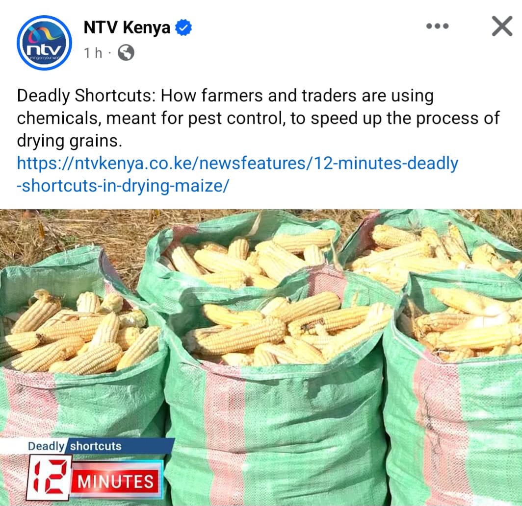 The preservation of our health is easier than curing of a disease. We are what we eat. Let us embrace our organic food. Amazing read below 👇 ntvkenya.co.ke/newsfeatures/1… #organic #agroecology #KulaKienyeji