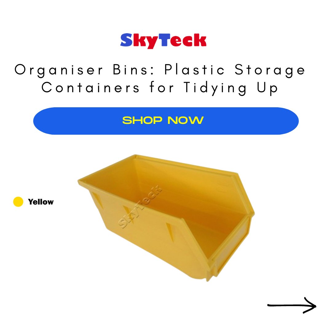 SkyteckOnline's tweet image. 👇 🤯 Make your place TIDY with our easy-to-use storage bins. They help you sort stuff fast and keep your area clean. 

🛍️ Shop our STORAGE BINS at skyteckonline.com.au. For more information, reach out to our customer service team at 1300 822 828.

#storagebin