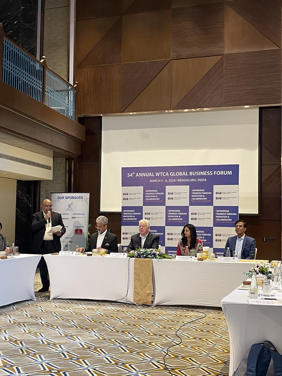 WTCA (@wtca) on Twitter photo We're officially kicking off the 2024 WTCA Global Business Forum (GBF), hosted by WTC Bengaluru, today with a Press Briefing featuring some members of the local media including: <a href="/BWBusinessworld/">BW Businessworld</a> , <a href="/DeccanHerald/">Deccan Herald</a> , <a href="/EconomicTimes/">Economic Times</a>, <a href="/Reuters/">Reuters</a>, and more! #WTCA #WTCAEvents We're officially kicking off the 2024 WTCA Global Business Forum (GBF), hosted by WTC Bengaluru, today with a Press Briefing featuring some members of the local media including: <a href="/BWBusinessworld/">BW Businessworld</a> , <a href="/DeccanHerald/">Deccan Herald</a> , <a href="/EconomicTimes/">Economic Times</a>, <a href="/Reuters/">Reuters</a>, and more! #WTCA #WTCAEvents