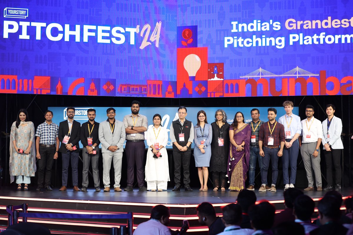 TechSparks 2024 (@_techsparks) on Twitter photo Drumroll, please! 🥁
And here are the winners of #PitchFest picked by our eminent jury and the ever-encouraging audience.
🏅 Quintrans Hyperloop (<a href="/QHyperloop/">Quintrans Hyperloop</a>)
🏅 Speedloop Auto
Congratulations to both stellar startups! 🚀👏 Drumroll, please! 🥁
And here are the winners of #PitchFest picked by our eminent jury and the ever-encouraging audience.
🏅 Quintrans Hyperloop (<a href="/QHyperloop/">Quintrans Hyperloop</a>)
🏅 Speedloop Auto
Congratulations to both stellar startups! 🚀👏