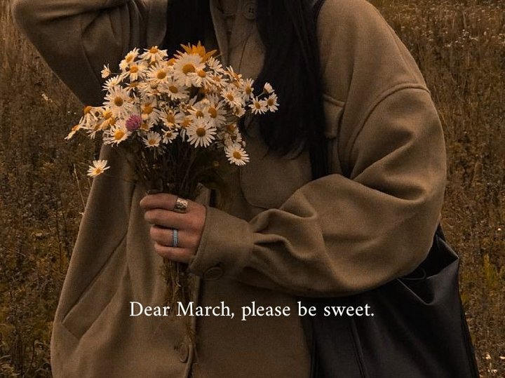 welcome, march...