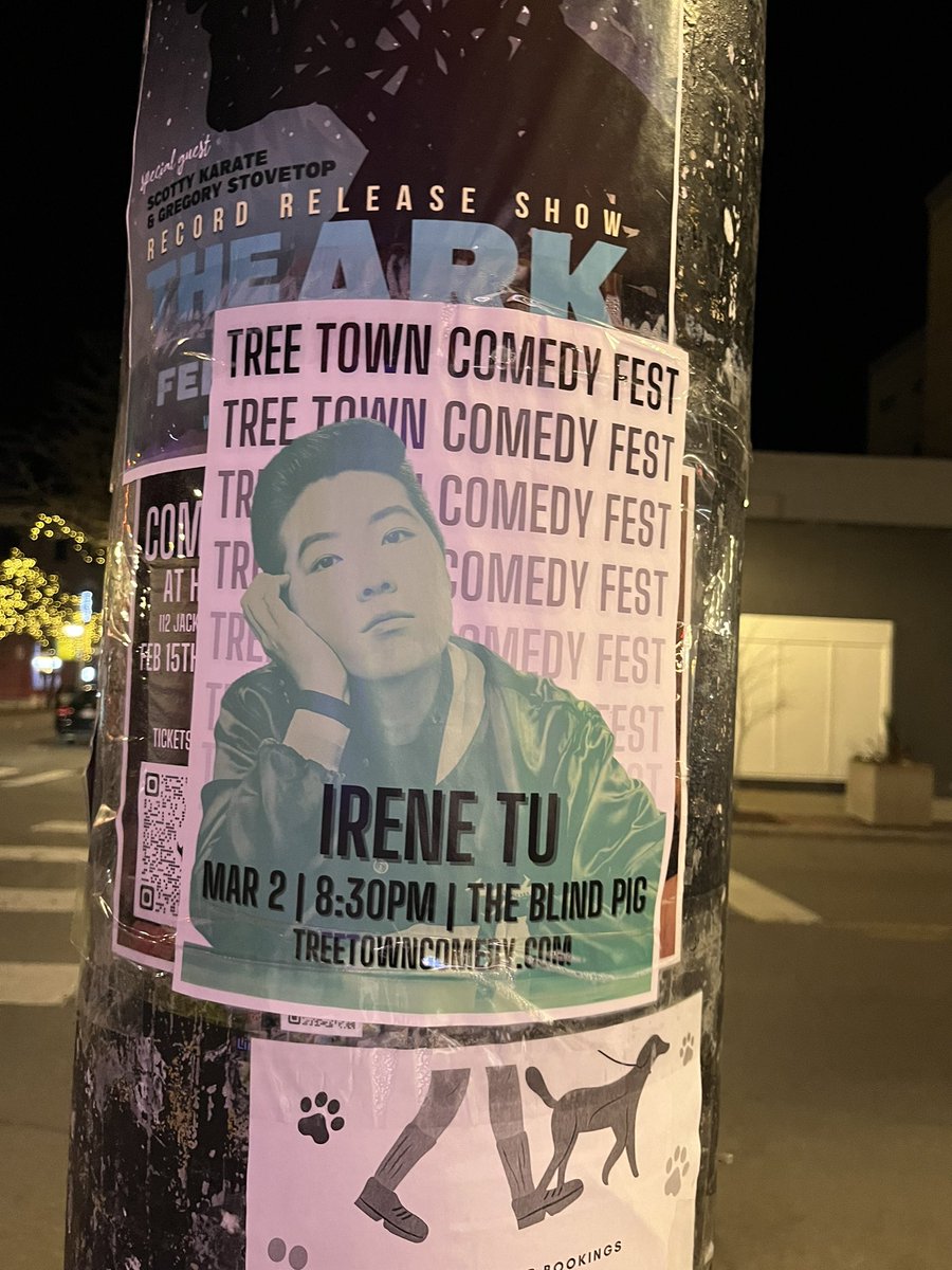 Ann Arbor go see @irene_tu at @treetowncomedy @BlindPigAA I’m doing a few min also