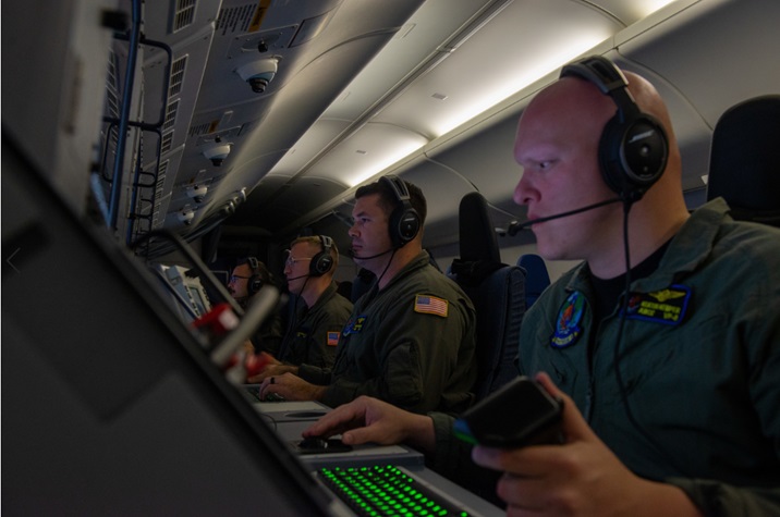 VP 8 conducts flight operations in the vicinity of the Miyako Strait. USINDOPACOM forces perform operations in and around critical sea passages and trade thoroughfares to deter threats that create regional instability and impinge on the free flow of goods, people, and ideas.