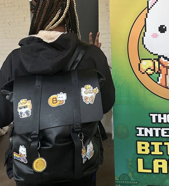 BitcoinCats1Cat's tweet photo. 🥳 Having a great time at #ETHDenver!

Met lots of awesome people and established many partnerships. Can't wait to see how we all grow together in the future! 🚀🚀

#BitcoinCats #1CAT #1CatChain 🐱 https://t.co/S13lhISEGj