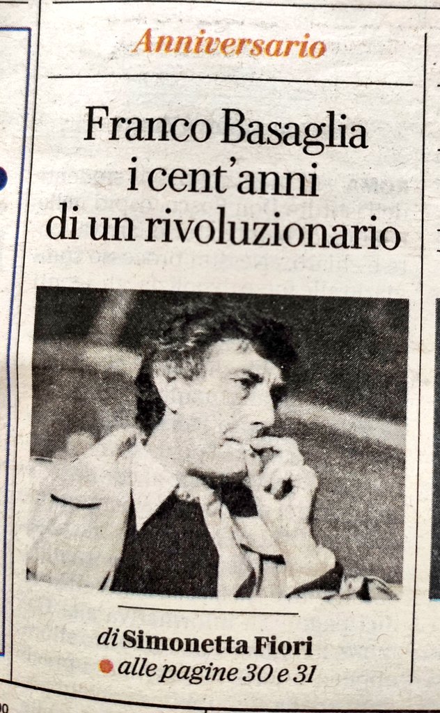 feltrinellied's tweet image. Su @repubblica si parla di #FrancoBasaglia #LeNuvoleDiPicasso