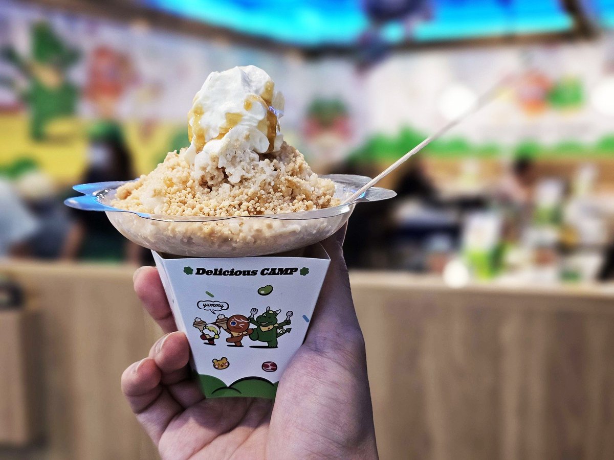 MeGameMeLife's tweet photo. พรีวิว “กรานิต้าคุกกี้คาราเมลหวานเย็นแฉนอย่อย" 🍧CookieRun: Kingdom x Bar B Q Plaza

#GONxCookieRunKingdom #BarBQPlaza #CookieRunKingdom https://t.co/mZHg6s4wQs