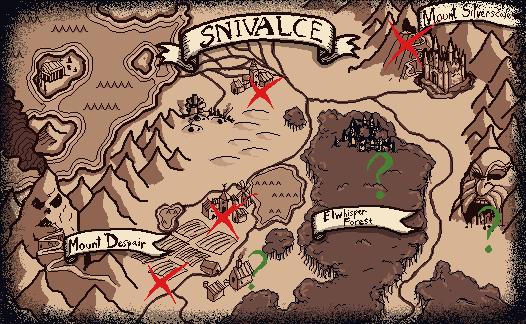 Kobold_Tactics's tweet image. If you missed the stream tonight, here&apos;s the pixel art version of the map!  I think it turned out really nice.
#pixelart #indiedev