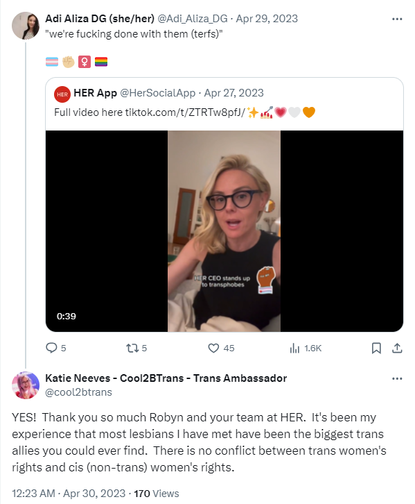 ripx4nutmeg's tweet photo. A cross-dressing male BBC podcaster who calls women 'cis (non-trans) women' and advocates for men to be in women's spaces, has been named as a UK delegate to the UN to promote the empowerment of women https://t.co/lsZR4UrItQ