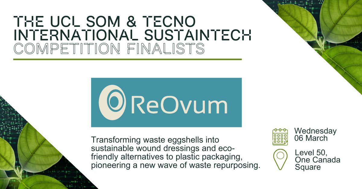 Register to attend The UCL SoM SustainTech Pitching Competition: eventbrite.co.uk/e/pitch-day-th…