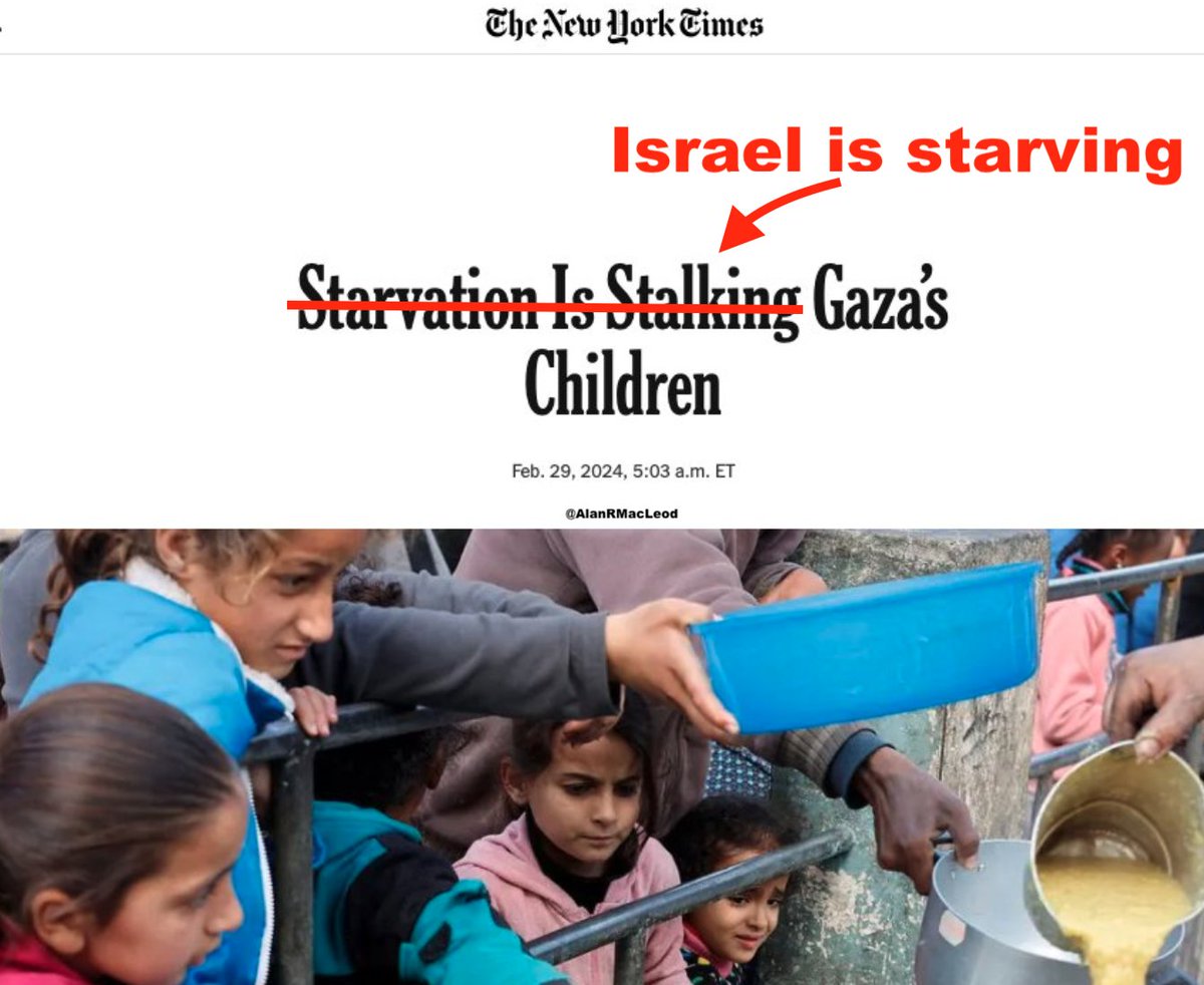AlanRMacLeod's tweet image. Fixed your headline for you, @NYTimes.