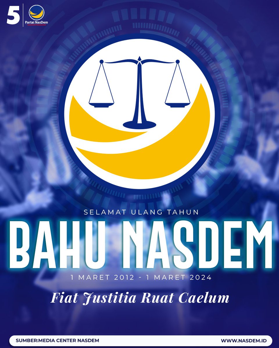 Dirgahayu BAHU NasDem 

Semoga BAHU Partai NasDem dapat terus hadir bersama masyarakat untuk menghadirkan keadilan hukum di Indonesia.

𝙁𝙞𝙖𝙩 𝙅𝙪𝙨𝙩𝙞𝙩𝙞𝙖 𝙍𝙪𝙖𝙩 𝘾𝙖𝙚𝙡𝙪𝙢

#SayapPartai #BAHUNasDem #ItsTime #PartaiNasDem #RestorasiIndonesia #GerakanPerubahan