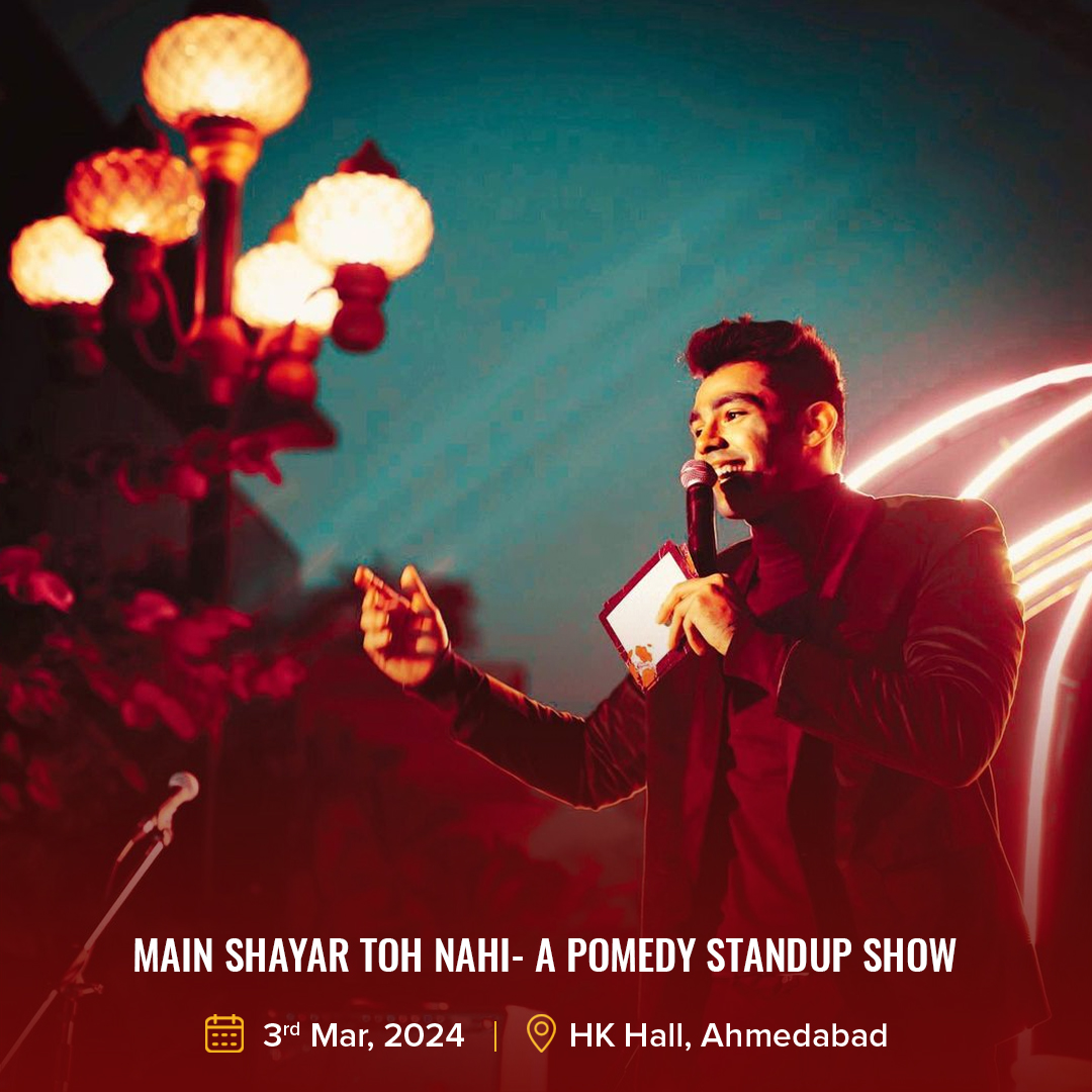 Join the show 'Main Shayar Toh Nahi' – a special blend of comedy and poetry in a stand-up show! Comedians mix humor with heartfelt verses for a memorable evening that's both funny and moving. Click here: shorturl.at/duCH7 #LokSabhaElections2024 #JackieChan