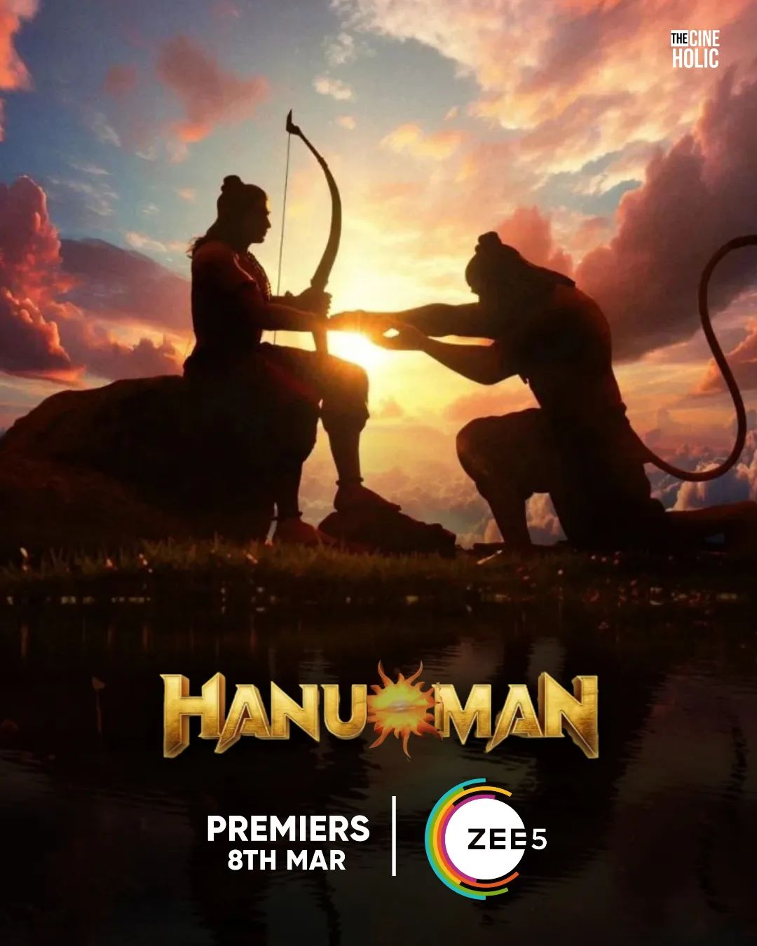 Cine Magic on X: "#Hanuman Is set to premier from March 8th On #Zee5 💪💥  #HanumanonZee #Telugu https://t.co/LAohcD7NRy" / X