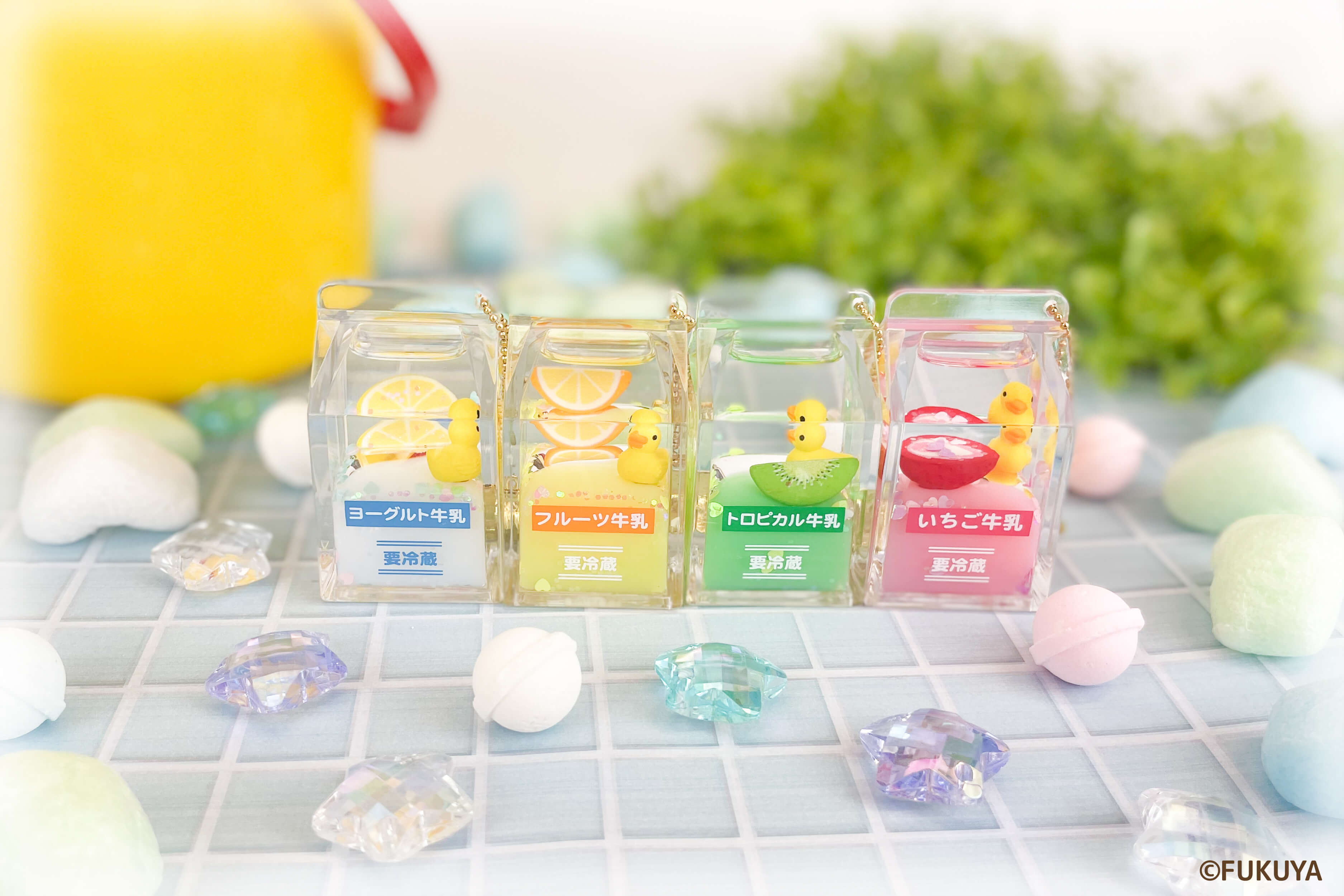 Uggoly’s ユッゴリーズ パワフルダブルアイス　バッグチャーム Uggoly's ユッゴリーズ パワフルダブルアイス バッグチャーム