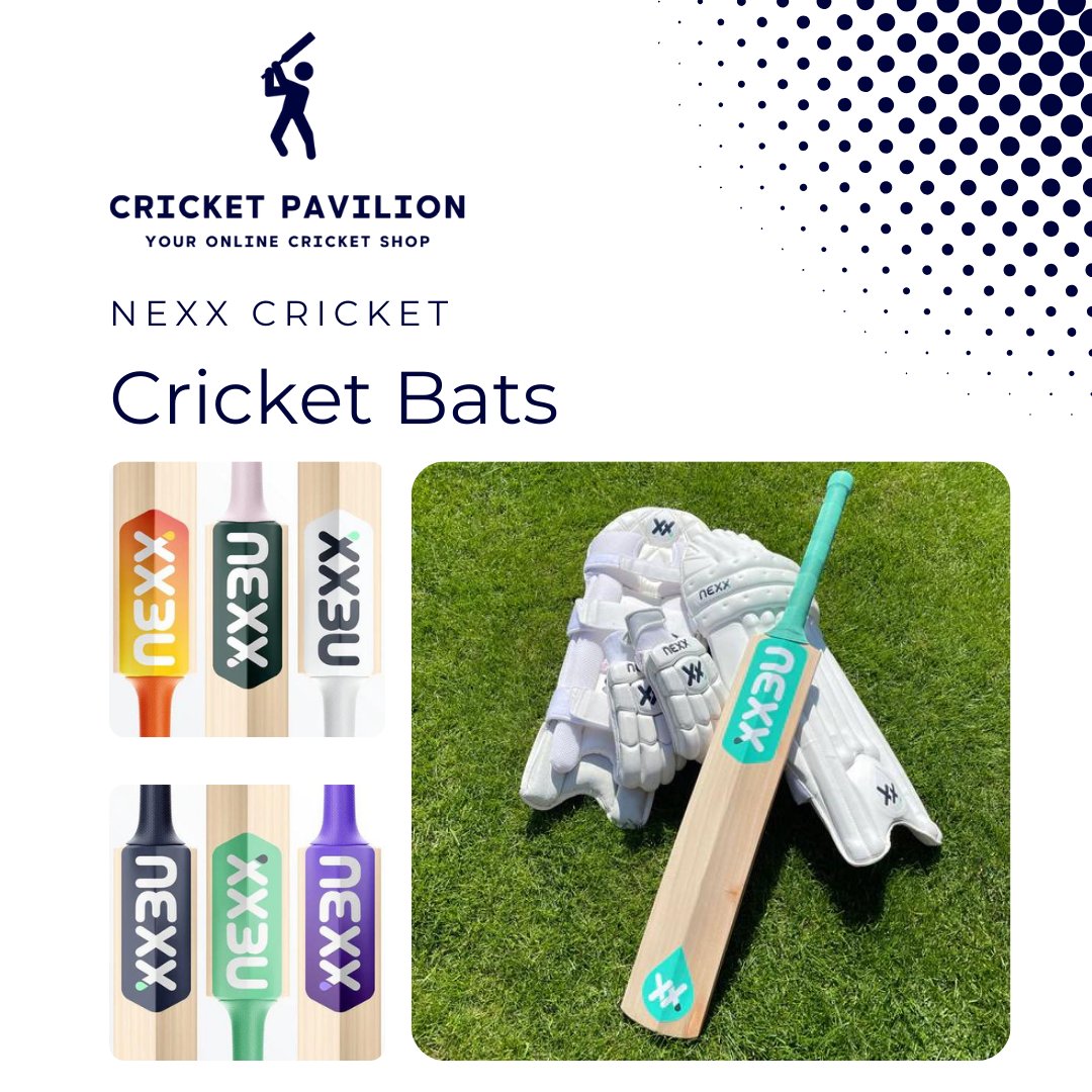 English willow cricket bats, handmade in the UK. Our range of cricket bats is suitable for women and girls of all ages and abilities, and with every bat custom made to order, we're confident that you will be delighted with your NEXX Cricket bat.

#cricketpavilion #femalecricket