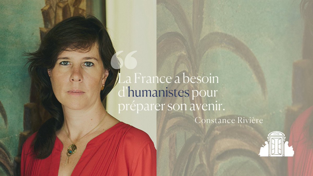 #VendrediLecture 🎓 « La France a besoin d'#humanistes pour préparer son avenir. » Rencontre avec @Constance_Riv, écrivaine et directrice générale du @Palaisptedoree, passée par l’ENS @psl_univ en 2001. 👉psl.pulse.ly/qcsf2tjsil