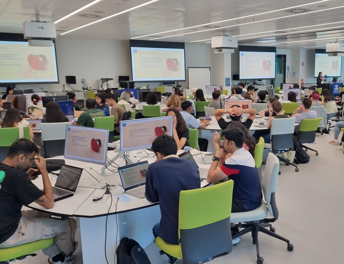 It's my favourite time of the academic calendar - kicking off our biotech industry projects! This year 111 talented Master of Biotechnology students will be working with 19 industry partners to solve pressing problems and develop innovative products @UniMelb