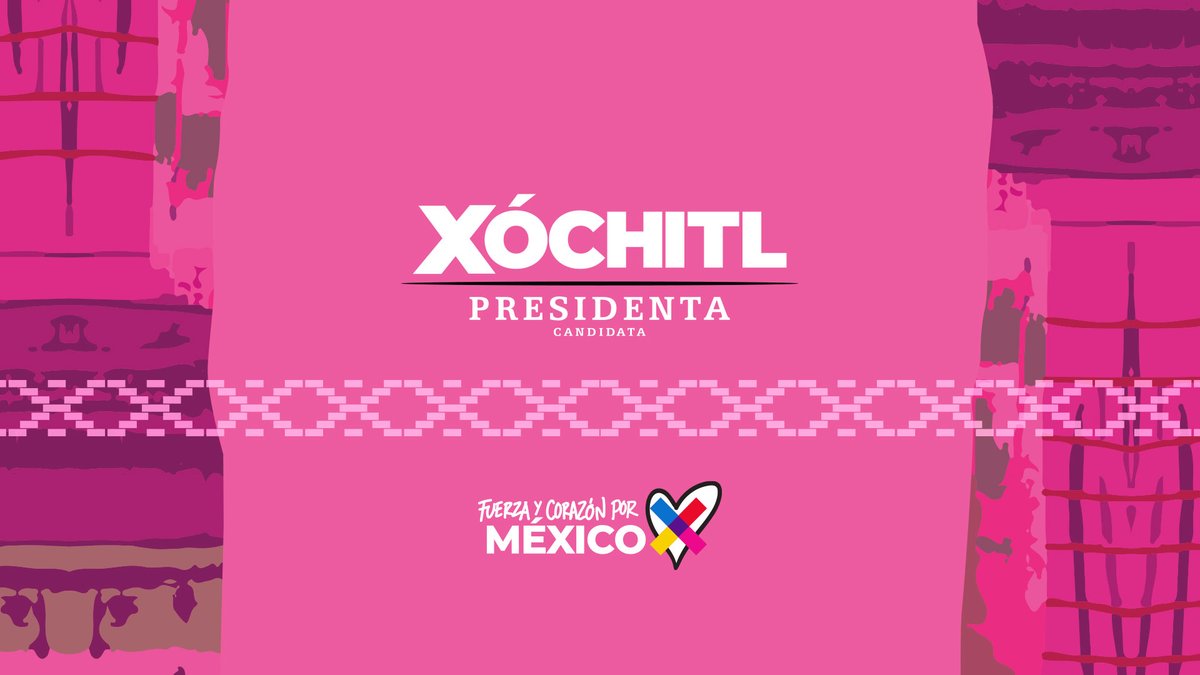 MexIustitia's tweet photo. @XochitlGalvez @LucilaMedrano8 Firmes por el cambio de México. #XochitlGalvezPresidenta2024 https://t.co/J3SETNUrHV