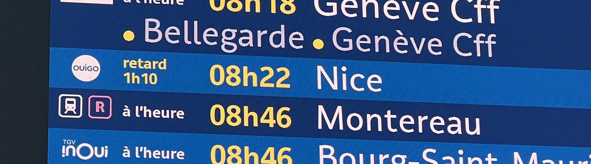 Purée de vache cuite !! 😵  1h10 de retard pour cause de mise à quai tardive 🫤 
D’ici à conclure qu’il y en a un qui s’est levé en retard 😴…