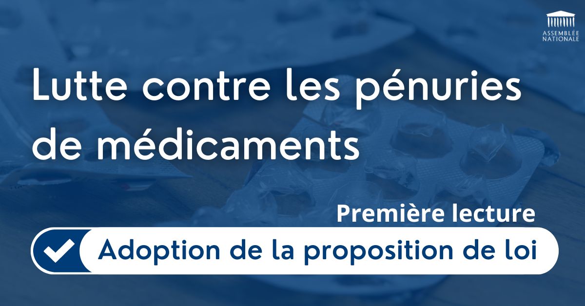 ✅ Hier soir, adoption à l'unanimité des suffrages exprimés de la proposition de loi visant à lutter contre les pénuries de médicaments, en première lecture.
🔎 En savoir plus : bit.ly/PPL-pénuries-m…
#DirectAN