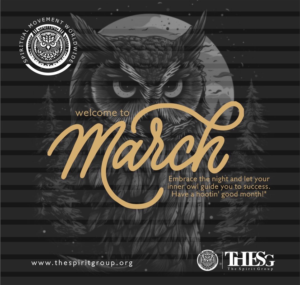 _TheSpiritGroup's tweet image. Wish you all a prosperous MARCH.
#HappyNewMonth