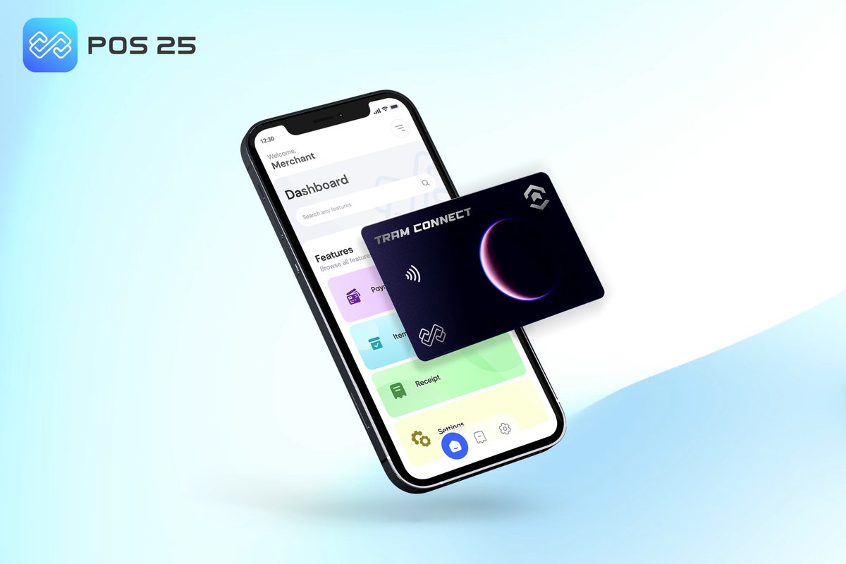 Swipe, tap, transact! 📲 Experience the cutting-edge SoftPOS tech. Transform your smartphone into a payment hub, accepting crypto with ease and style. 

#POS25 #SoftPOS #FutureOfPayments #Payment