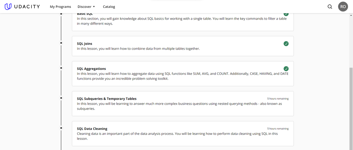 Ranjit0dedra's tweet image. Leveling up my SQL skills!  

#Progress #SQLCourse #SQL