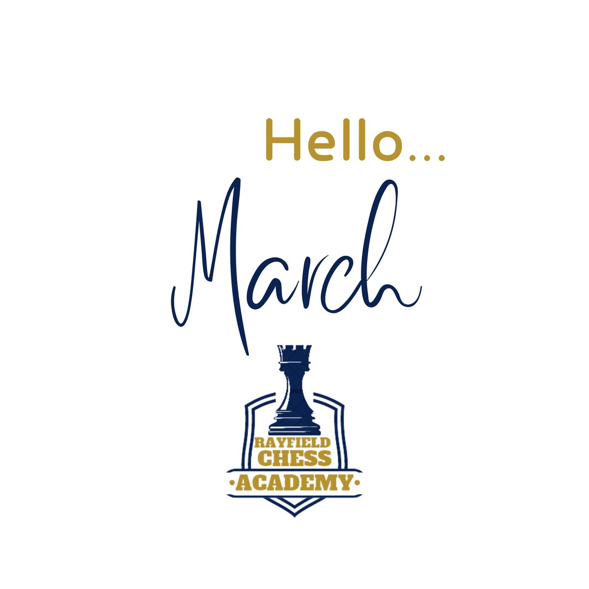 rayfieldchess's tweet photo. Welcome to a new month! https://t.co/sp5XoaLiDu