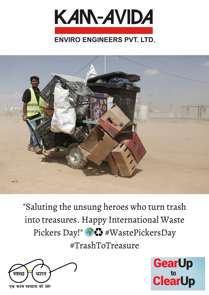 Saluting the real Heroes!! - Happy International Waste Pickers Day.
