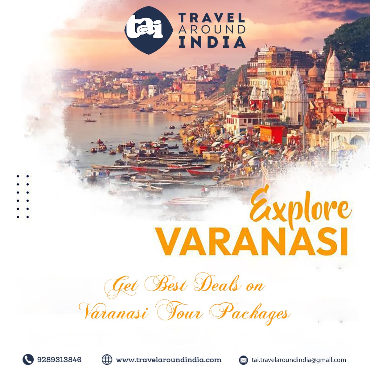 TravelAroundIn3's tweet image. Get best deals on Varanasi Tour Packages with Travel Around India (travelaroundindia.com) BEST RATES GUARANTEE! Email us at tai.travelaroundindia@gmail.com

#varanasitourspackages
#varanasitours
#varanasi
#tai
#travelaroundindia
#india