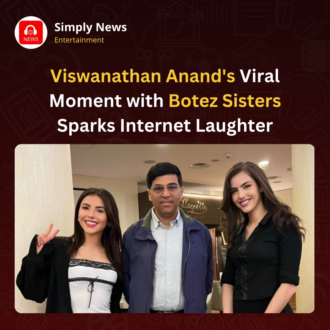 thesimplynews's tweet image. #chess #Botez #India #SimplyHaiku #30SecondNews #SimplyNews #AudioNews #ShortNews #StayInformed #viswanathanAnand