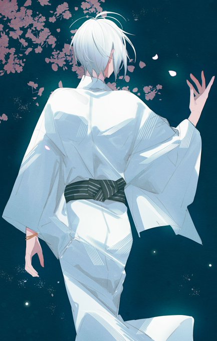 「male focus yukata」 illustration images(Latest)