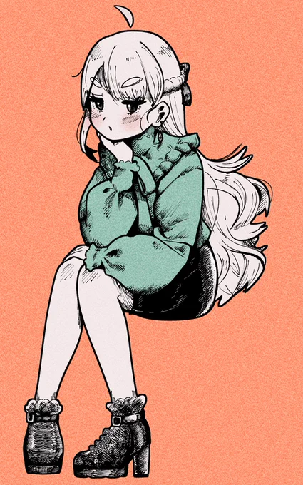 ジト目 