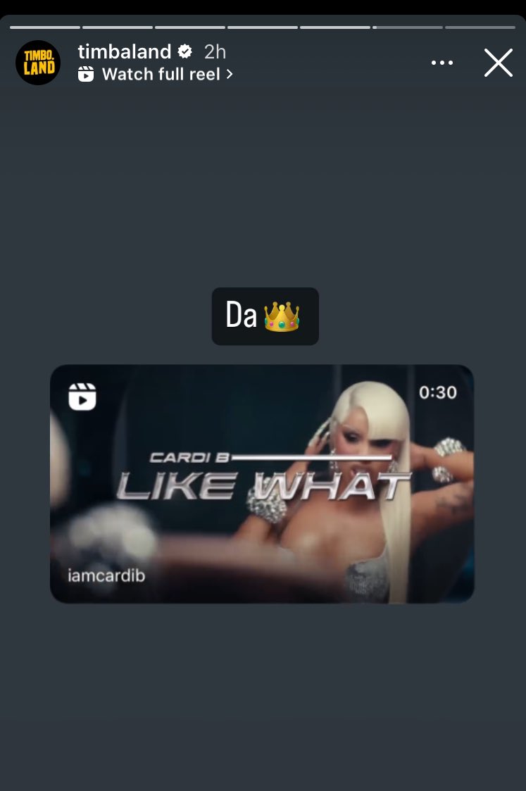 RapGirlsRock's tweet image. IKTR! #Timbaland approves💯💯💯
Cardi slid. #LikeWhat