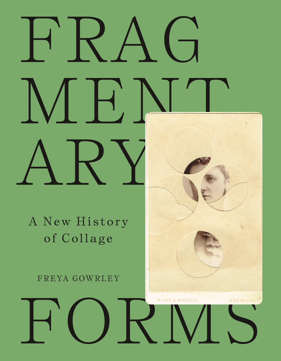 Cover reveal time! I’m completely delighted to be able to finally share the absolutely gorgeous front cover for my forthcoming book Fragmentary Forms: A New History of Collage. Out September 10th with @PrincetonUPress press.princeton.edu/books/hardcove…