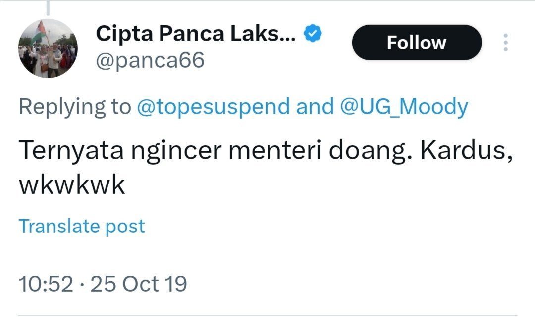 Alexander_Inti's tweet photo. @Andiarief__ Ternyata @AgusYudhoyono ngincar menteri doang https://t.co/TotydqoTwJ