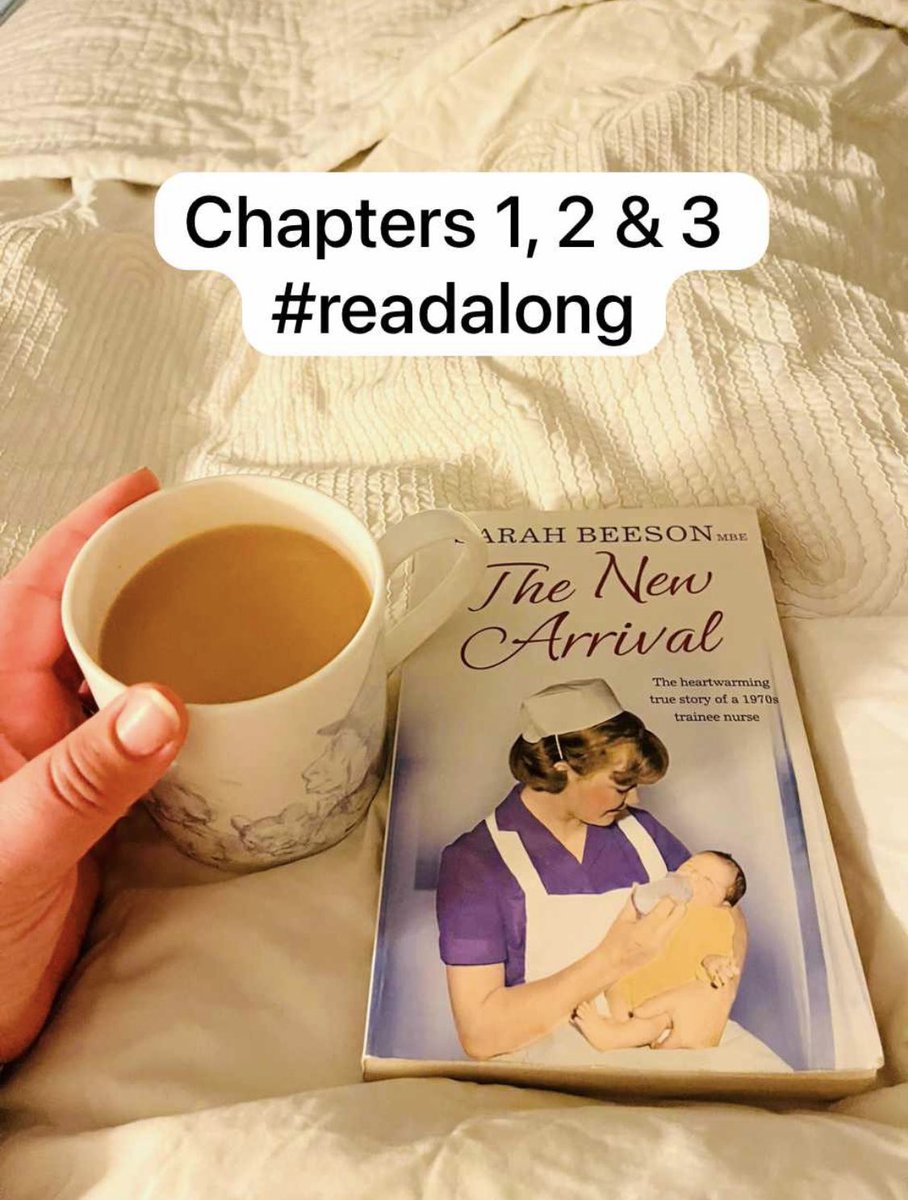 Read-along of #TheNewArrival <a href="/NewArrivalBook/">Sarah Beeson MBE</a> starts today. Really looking forward to going back to 1970s Hackney Hospital on this rainy Friday. #TheNewArrival #callthemidwife #nursing #memoir #amreading