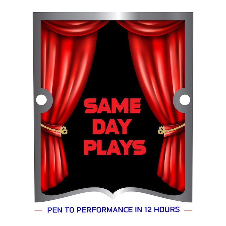 Break-a-leg @TheJanePerry @DCockle, @LitRedCorvette, @johnschwab & @C_McBurney ahead of #SameDayPlays tomorrow, what an amazing way to spend Saturday. #SohoVoices #loveTheatre #WomensMonth #Theatre #WritingCommunity Tickets 🎟️ samedayplays.com