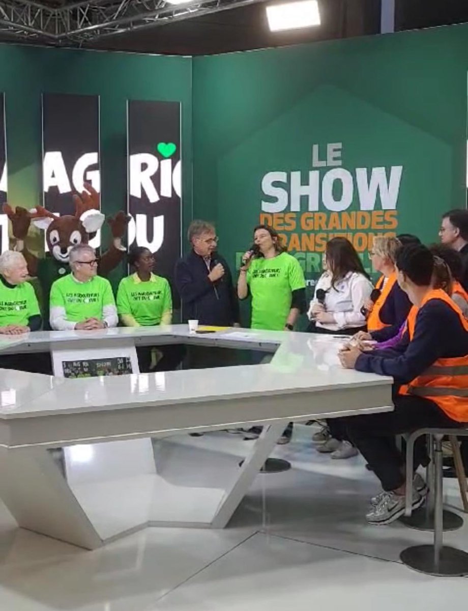 @Fragritwittos J’ai également eu le privilège de représenter avec mes jeunes collègues de @CortevaFR partenaire des @Agrisontducoeur depuis le début pour événement sur les jeunes de l’agriculture