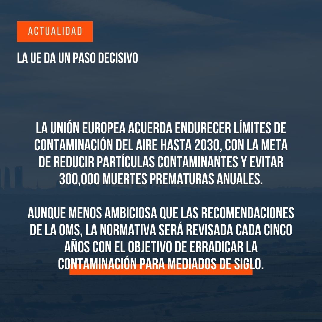 🌍🆕#Actualidad La UE ha acordado endurecer los límites de contaminación del aire hasta 2030.

🌿Carlos Ferrando Fundador y CEO de Closca, nos ofrece una perspectiva sobre la problemática actual en cuanto a contaminación y medio ambiente. 🌍 grupobcc.com/speakers/carlo…