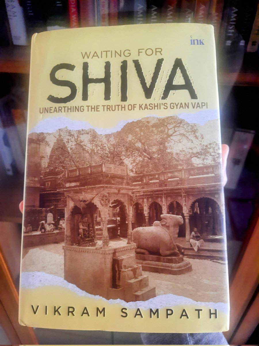 Can't wait to dive into this.

Huge thanks to @vikramsampath who has worked tirelessly to deliver the same.

Such souls are a blessing to the Bharatiya Civilization, and it's upto us to take the learnings forward.

#Gyanvapi
#GyanvapiMosque
#WaitingforShiva
#Kashi
#SanatanDharma